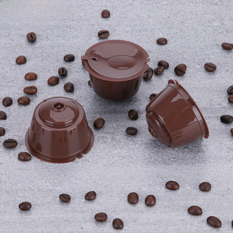 Portable coffee capsule cup