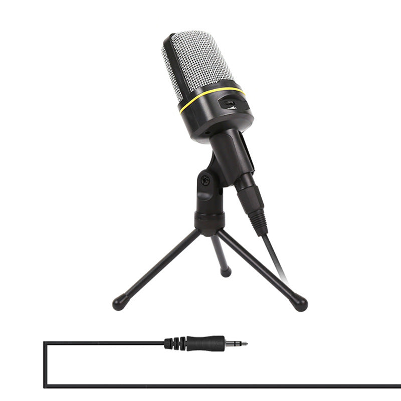 Omnidirectional Desktop Microphone – 3.5mm Plug with Volume Control