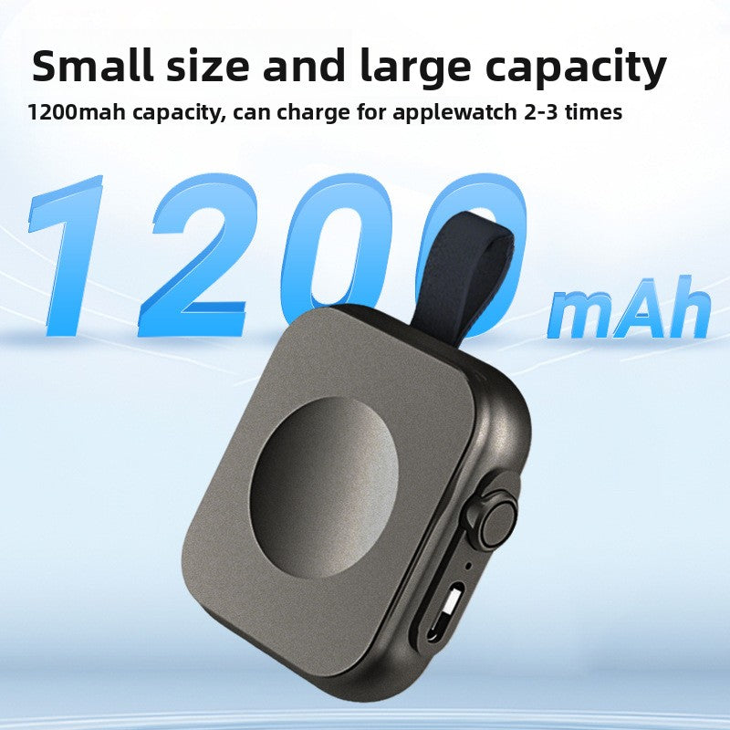 Magnetic wireless power bank for smart watch