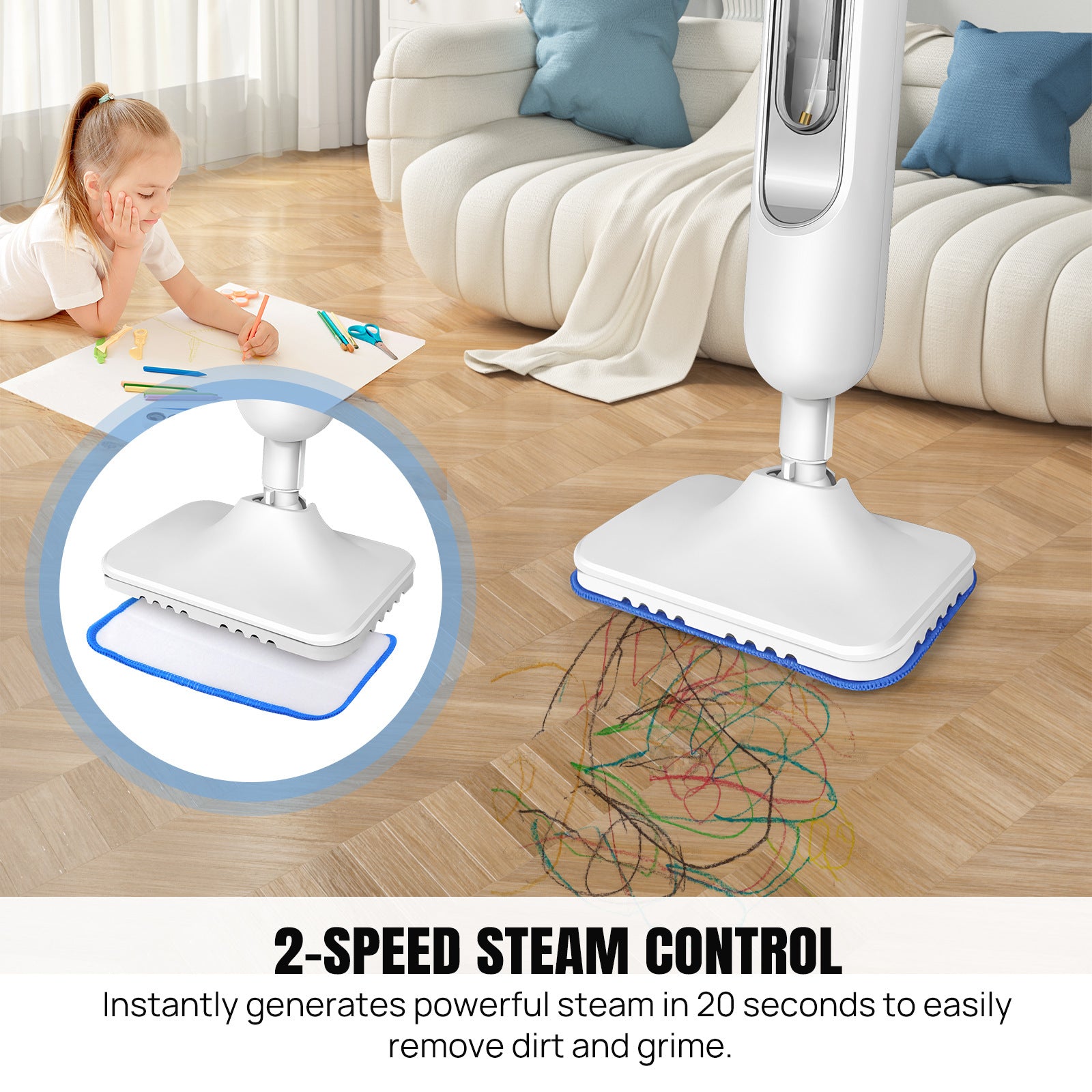 Portable Electric Steam Cleaner