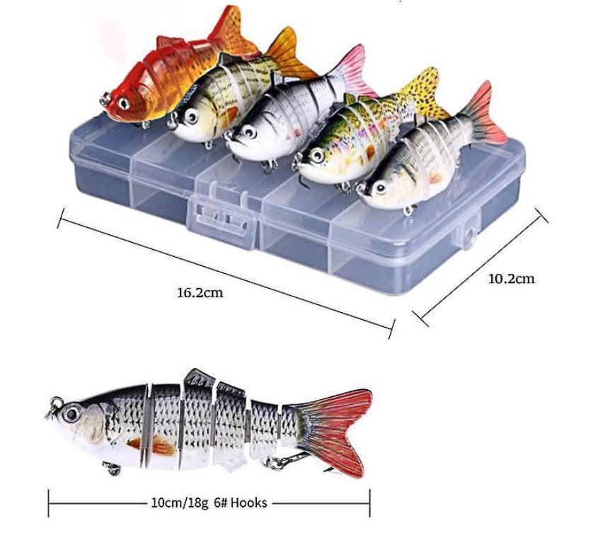 Multi Section Hard Fishing Lure