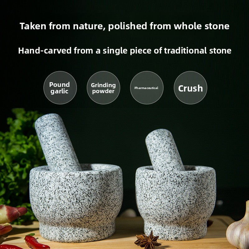 Natural Stone Garlic Masher