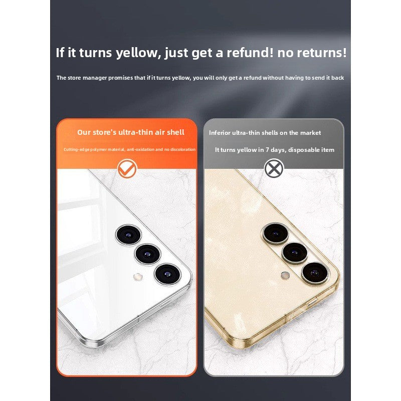 Crystal Clear Samsung Galaxy Case | Ultra-Thin Protective Cover