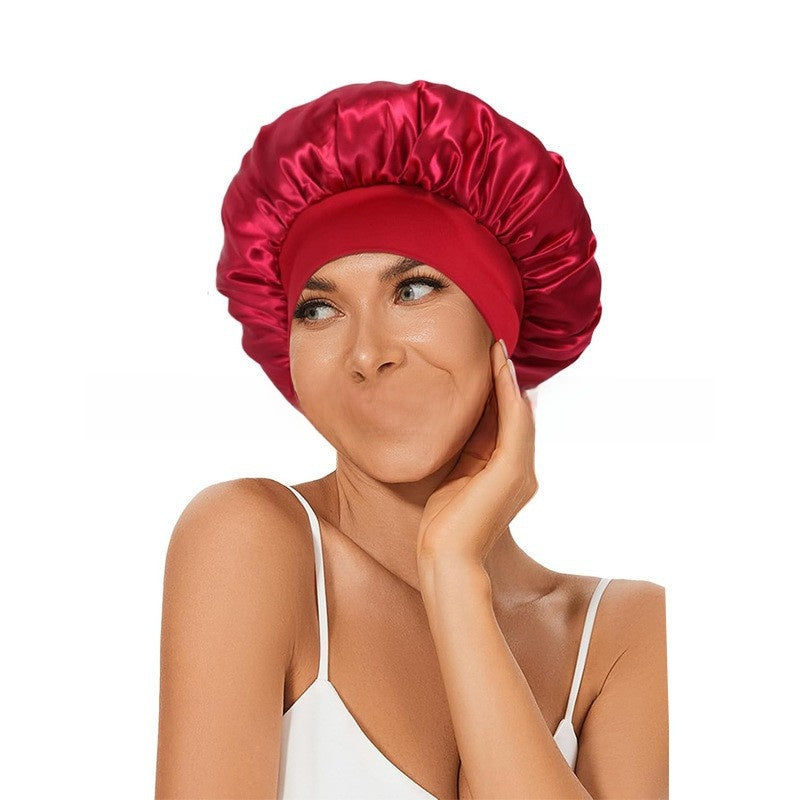 Wide Brim Stretchy Bonnet