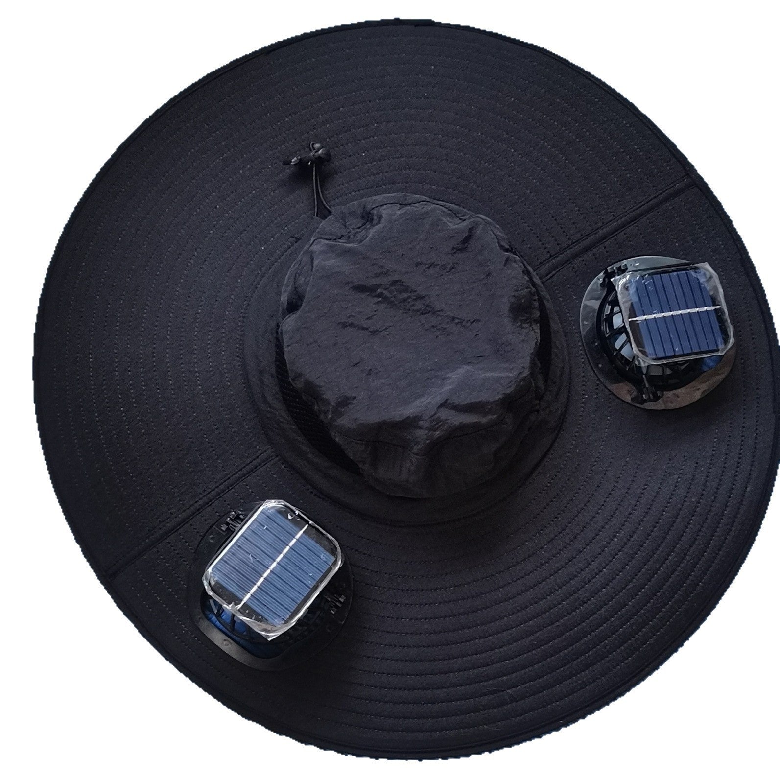 Solar Powered Cooling Fan Hat – 4th of July Outdoor Essential.