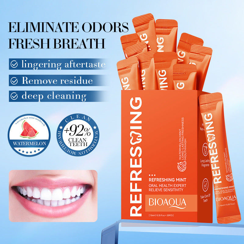 Portable Mouthwash Oral Rinse (10ml x 20pcs)