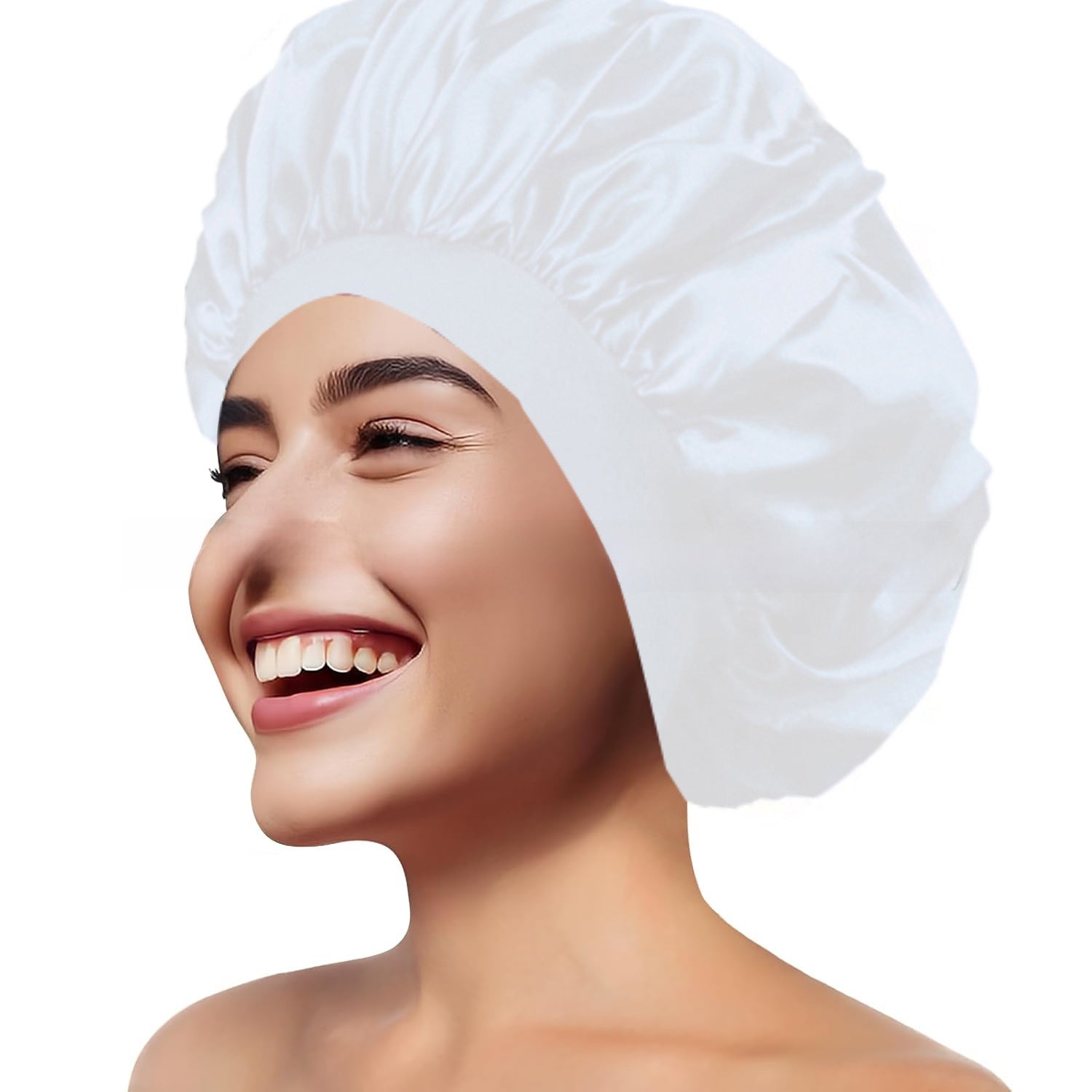 Wide Brim Stretchy Bonnet