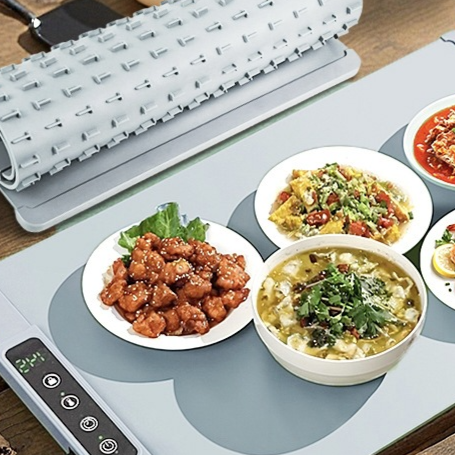 Silicone Electric Heating Pad Foldable Food Warmer