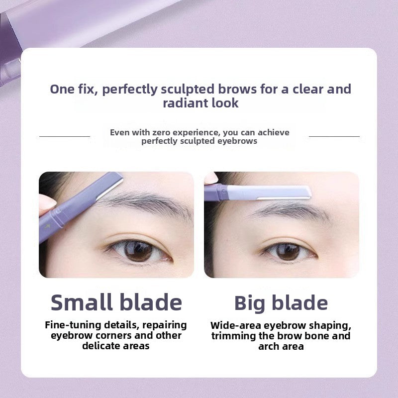 Double Ended Eyebrow Trimmer Tool