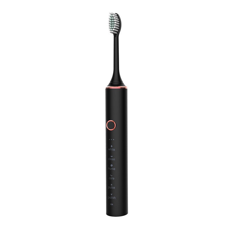USB Rechargeable Sonic Electric Toothbrush with Multiple Cleaning Modes
