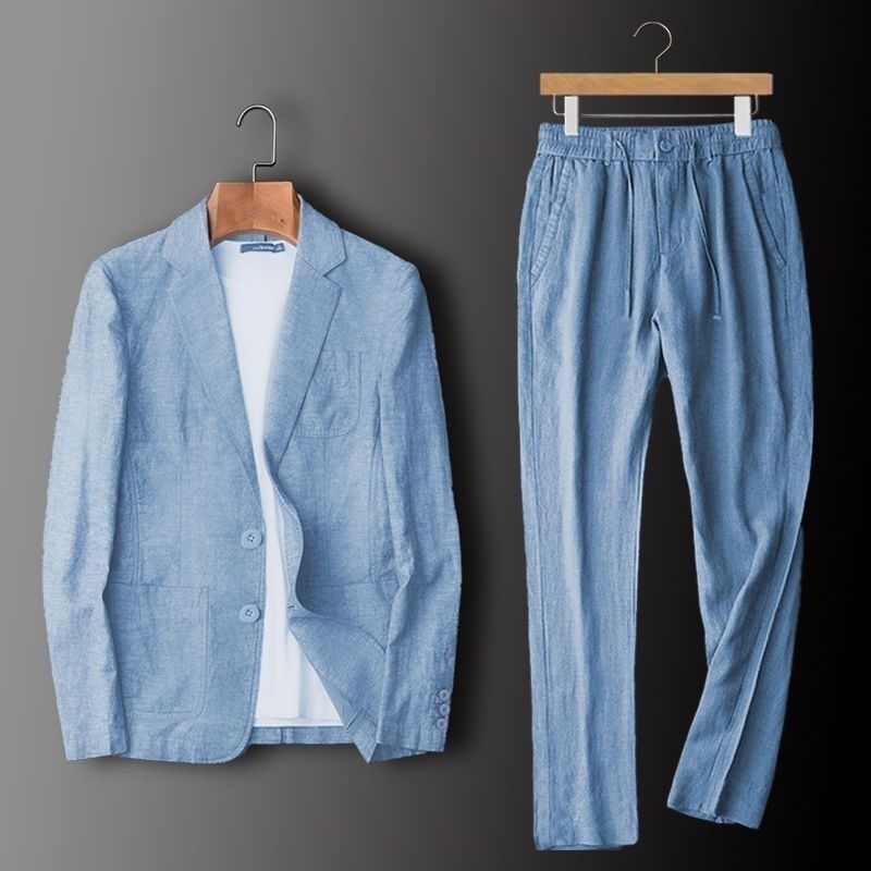 Mens Linen Suit Jacket