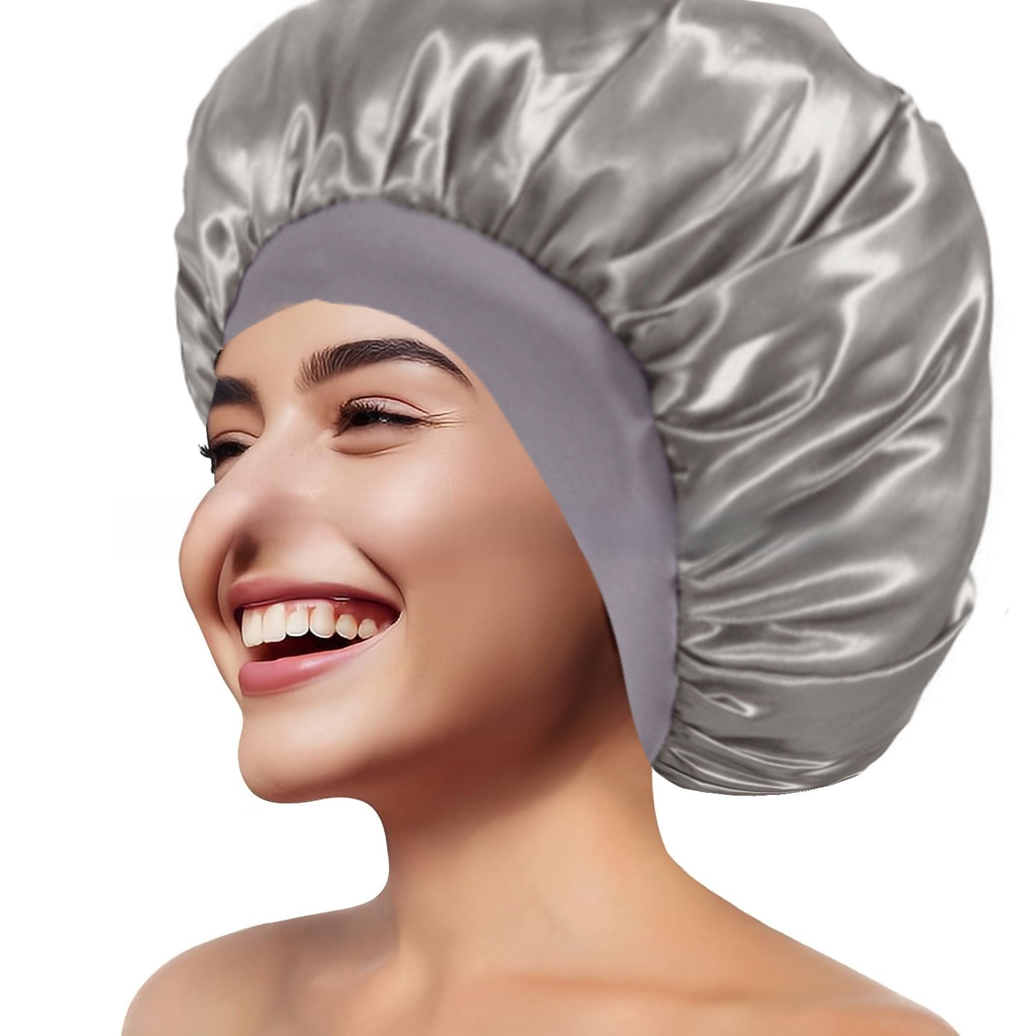 Wide Brim Stretchy Bonnet