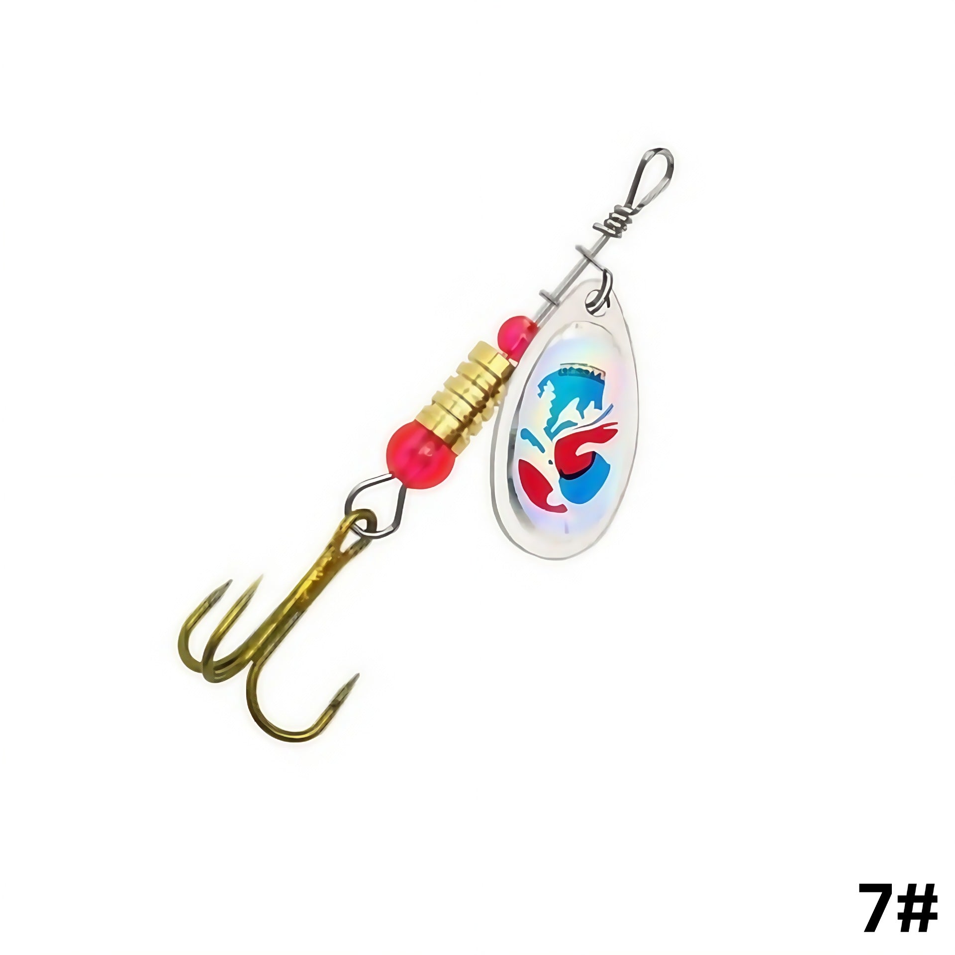 Rotating Sequins Fishing Lure Set