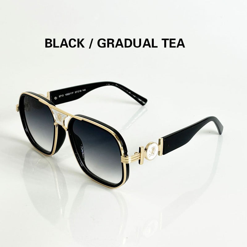 Classic Metal Frame Polarized Sunglasses UV400 Protection