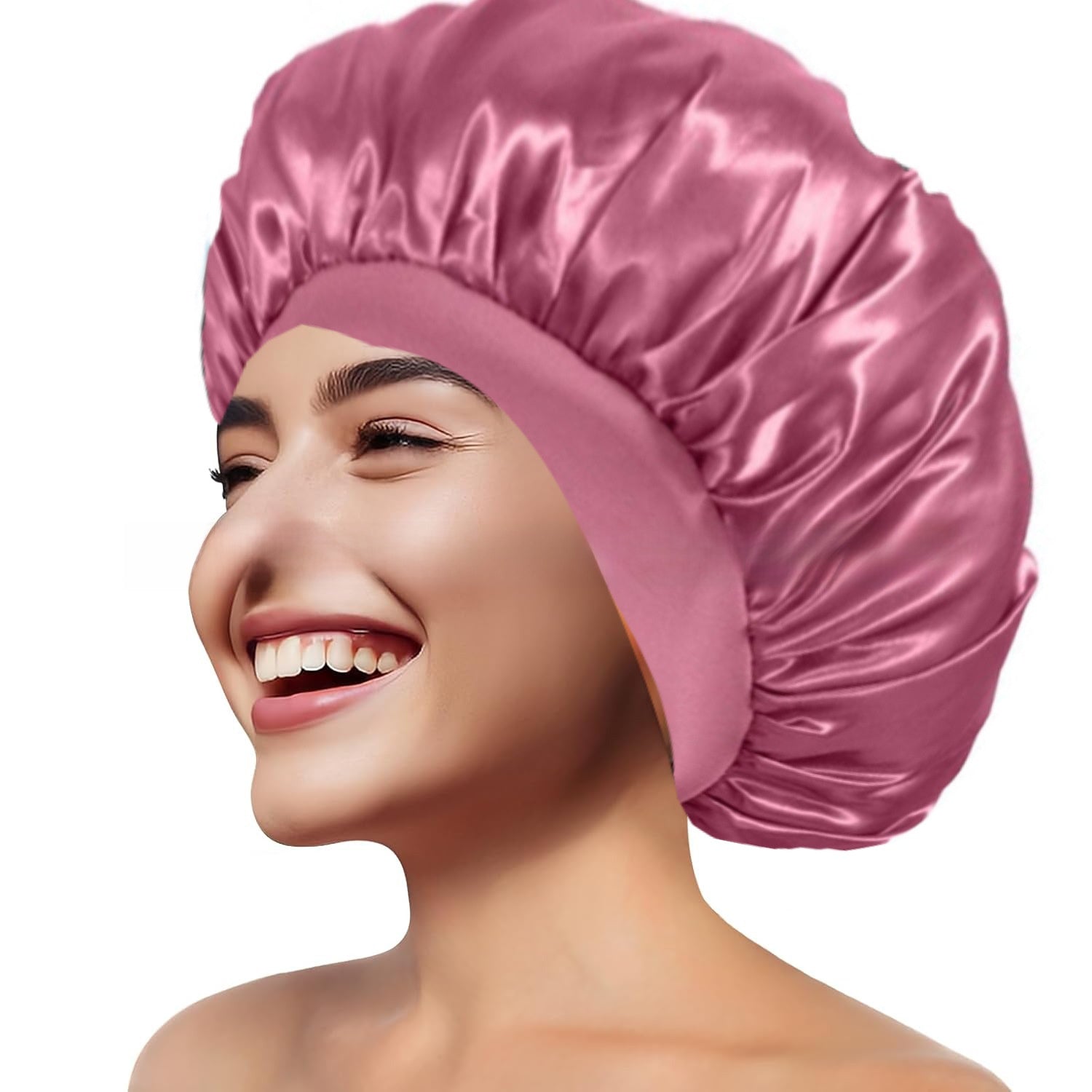 Wide Brim Stretchy Bonnet