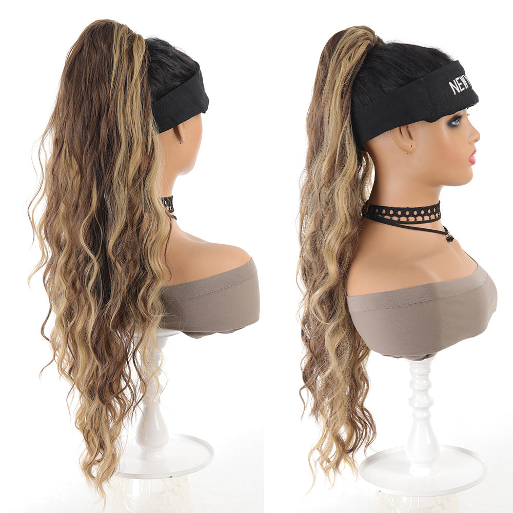 Synthetic Hair Ponytail with Clip