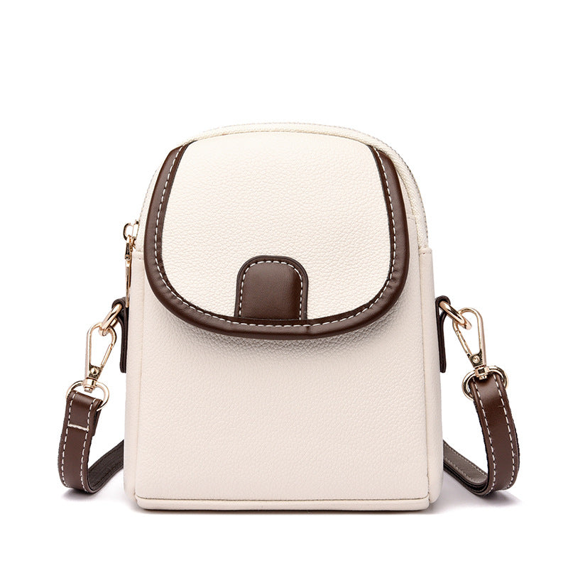 Women's Soft Leather Crossbody Phone Bag