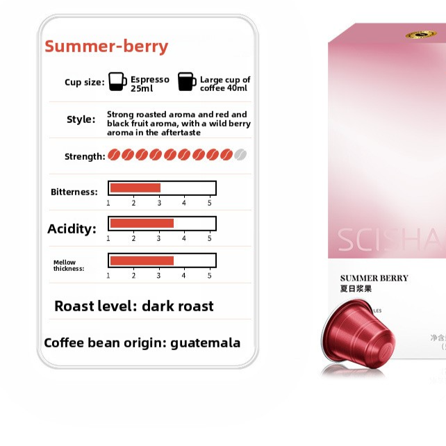 Swiss Imported Coffee Capsules for Nespresso Machines