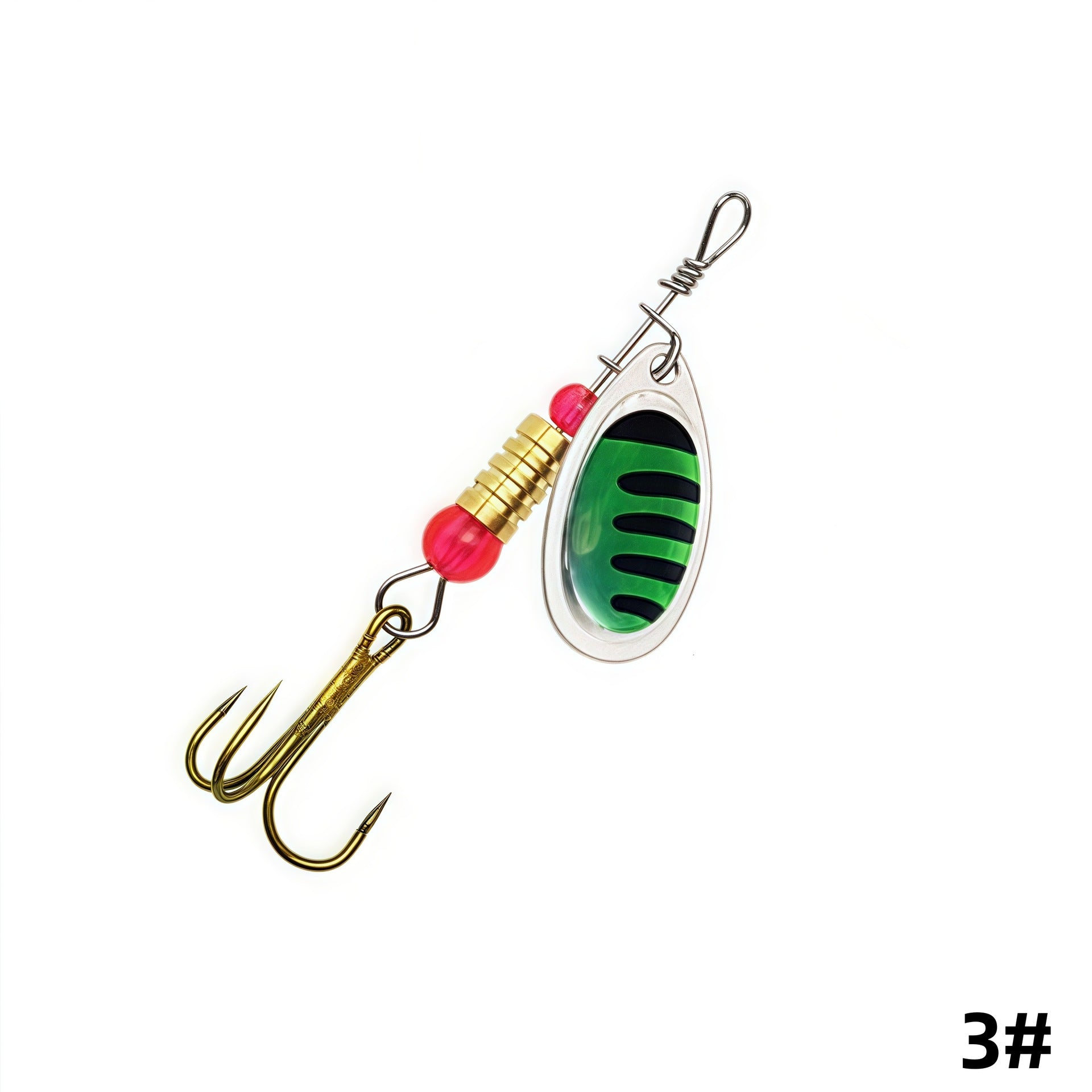 Rotating Sequins Fishing Lure Set