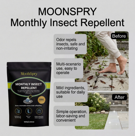 Natural Lime Insect Repellent Powder — Safe & Eco-Friendly Bug Control (100g)