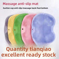 Wall-Mounted Shower Foot & Back Scrubber with Suction Cups