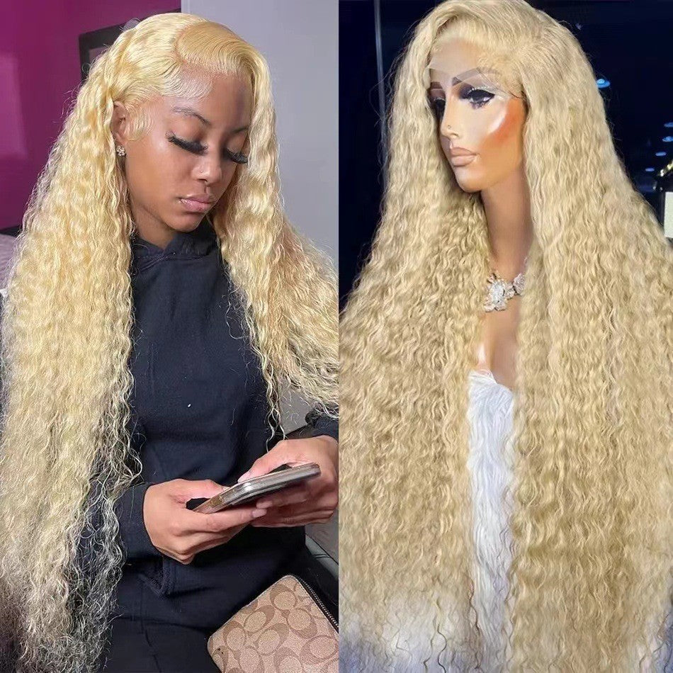 Long Curly Lace Front Synthetic Wig