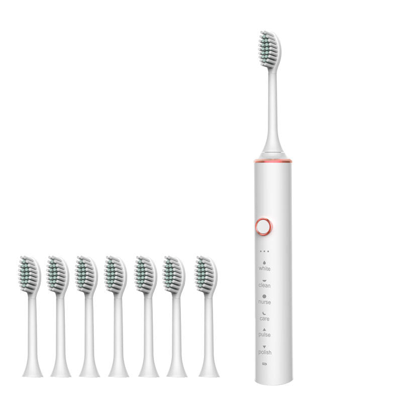 USB Rechargeable Sonic Electric Toothbrush with Multiple Cleaning Modes