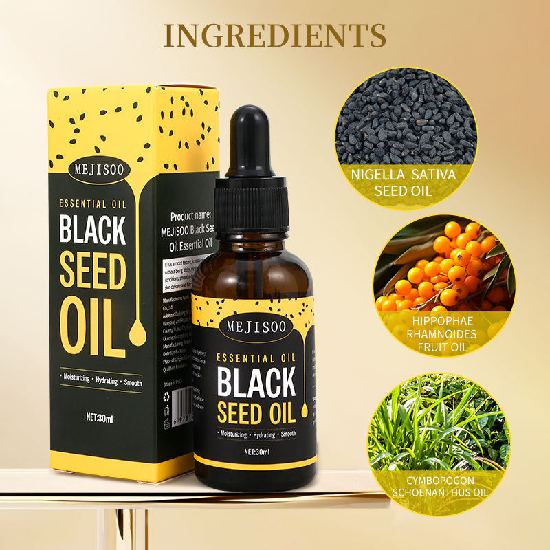 Black Seed Hair Smoothing Oil