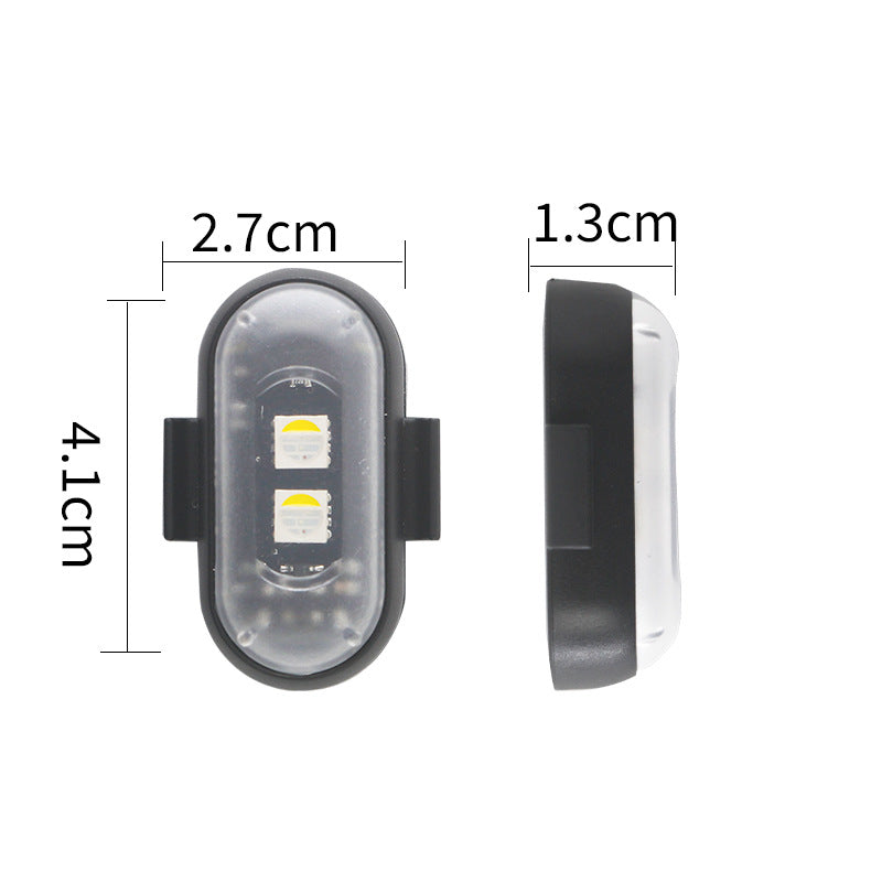 Remote Control LED Strobe Warning Light with USB Charging
