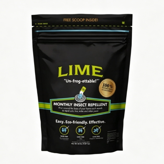 Natural Lime Insect Repellent Powder — Safe & Eco-Friendly Bug Control (100g)
