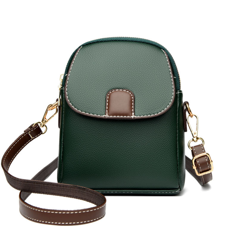 Women's Soft Leather Crossbody Phone Bag