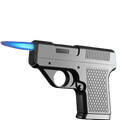 Gun Type Windproof Inflatable Lighter Cigarette Case