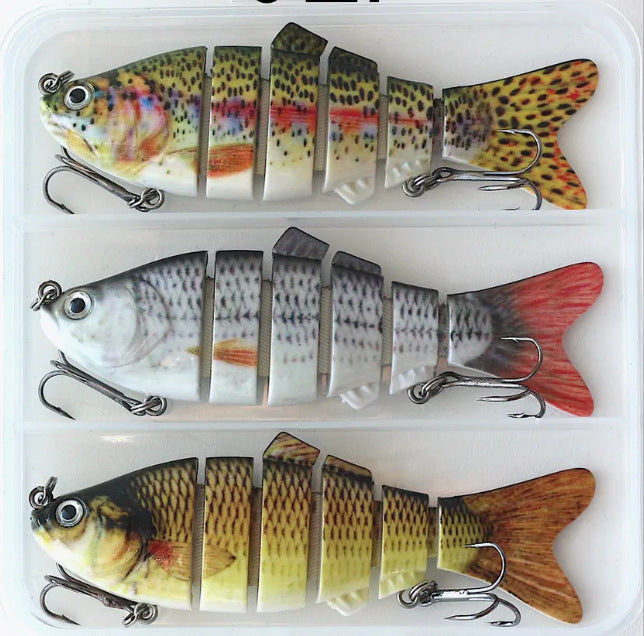 Multi Section Hard Fishing Lure