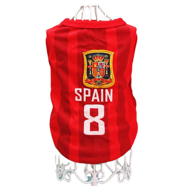 Dog  Team Vest Summer Apparel