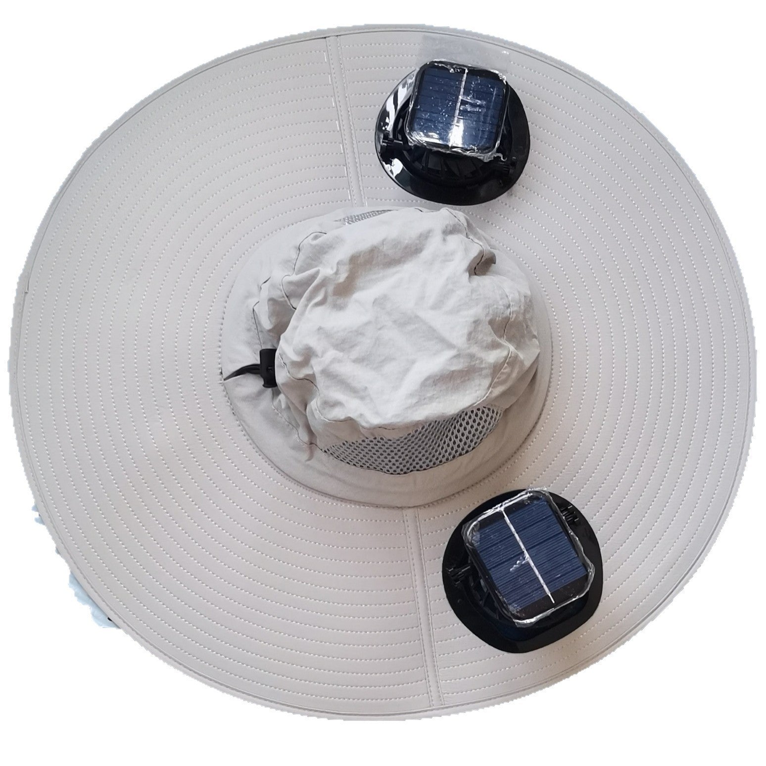 Solar Powered Cooling Fan Hat – 4th of July Outdoor Essential.