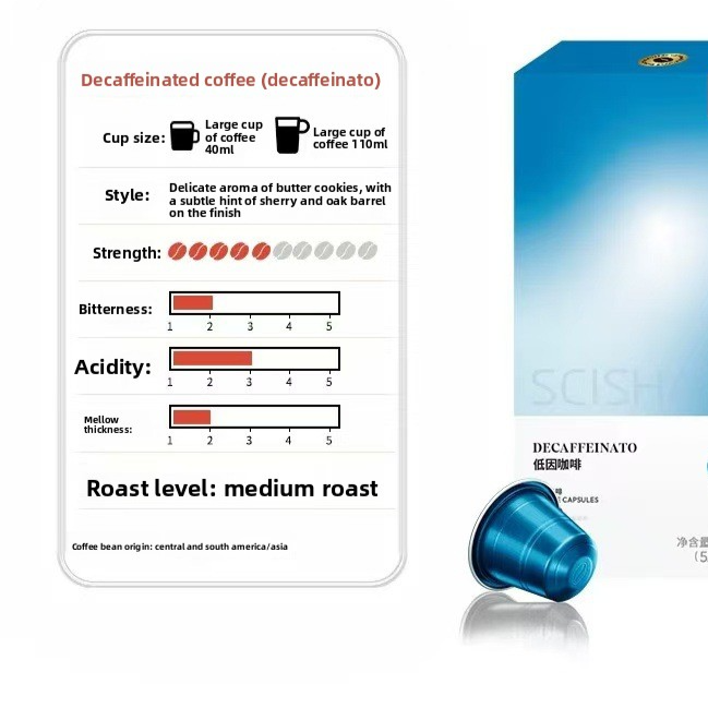Swiss Imported Coffee Capsules for Nespresso Machines