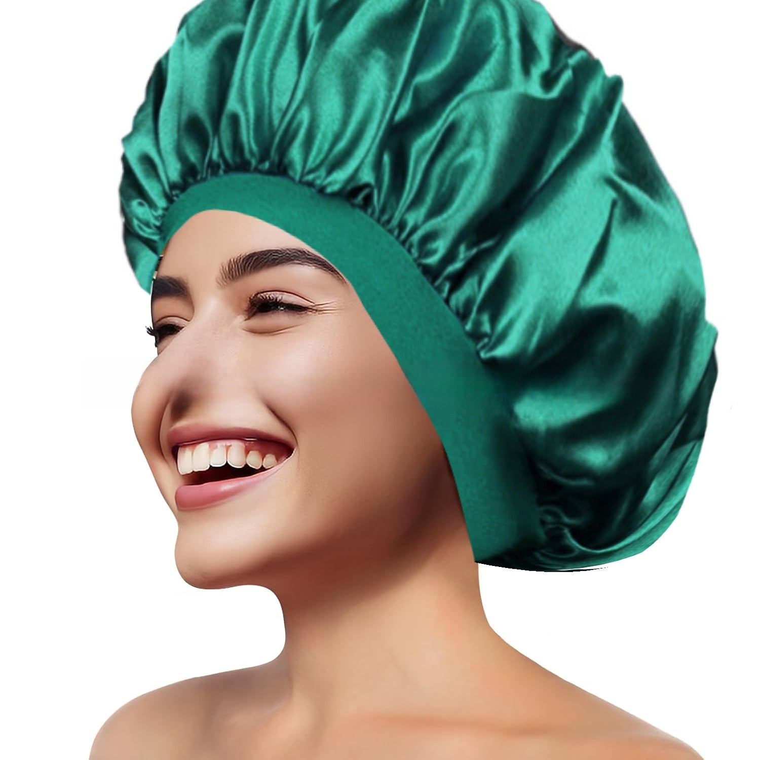 Wide Brim Stretchy Bonnet