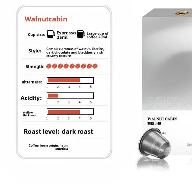 Swiss Imported Coffee Capsules for Nespresso Machines