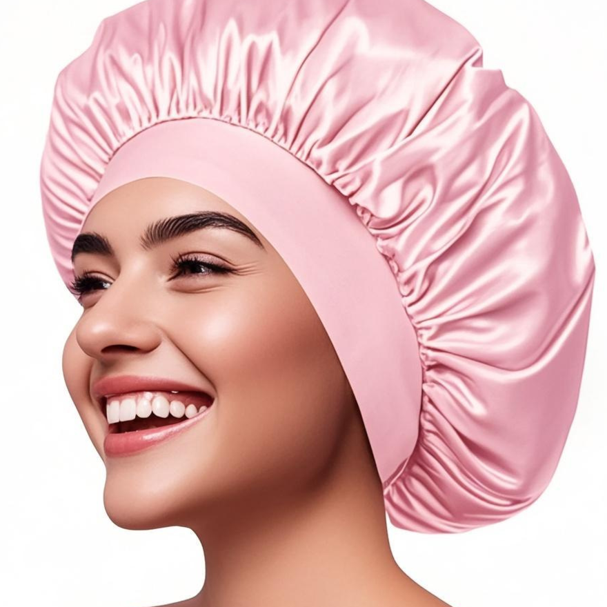 Wide Brim Stretchy Bonnet