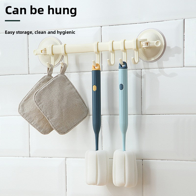 Household Sponge Head Cleaning Cup Brush