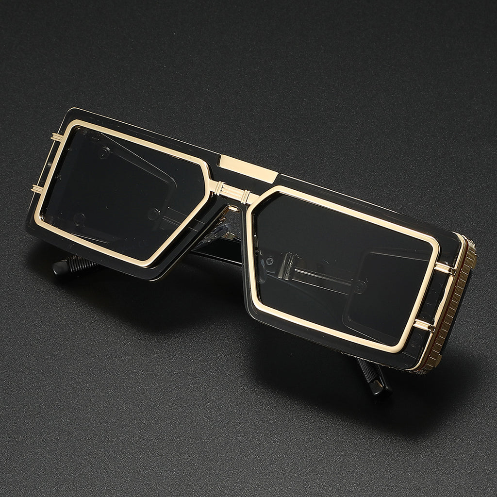 Men's UV400 Square Sunglasses