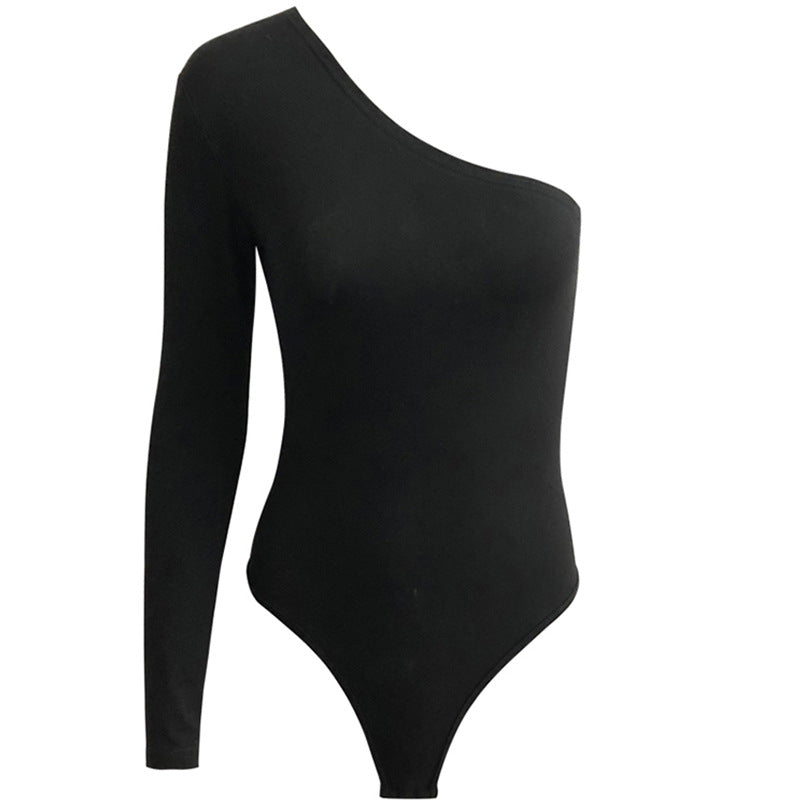 Long-Sleeved Tight Jumpsuit for Women