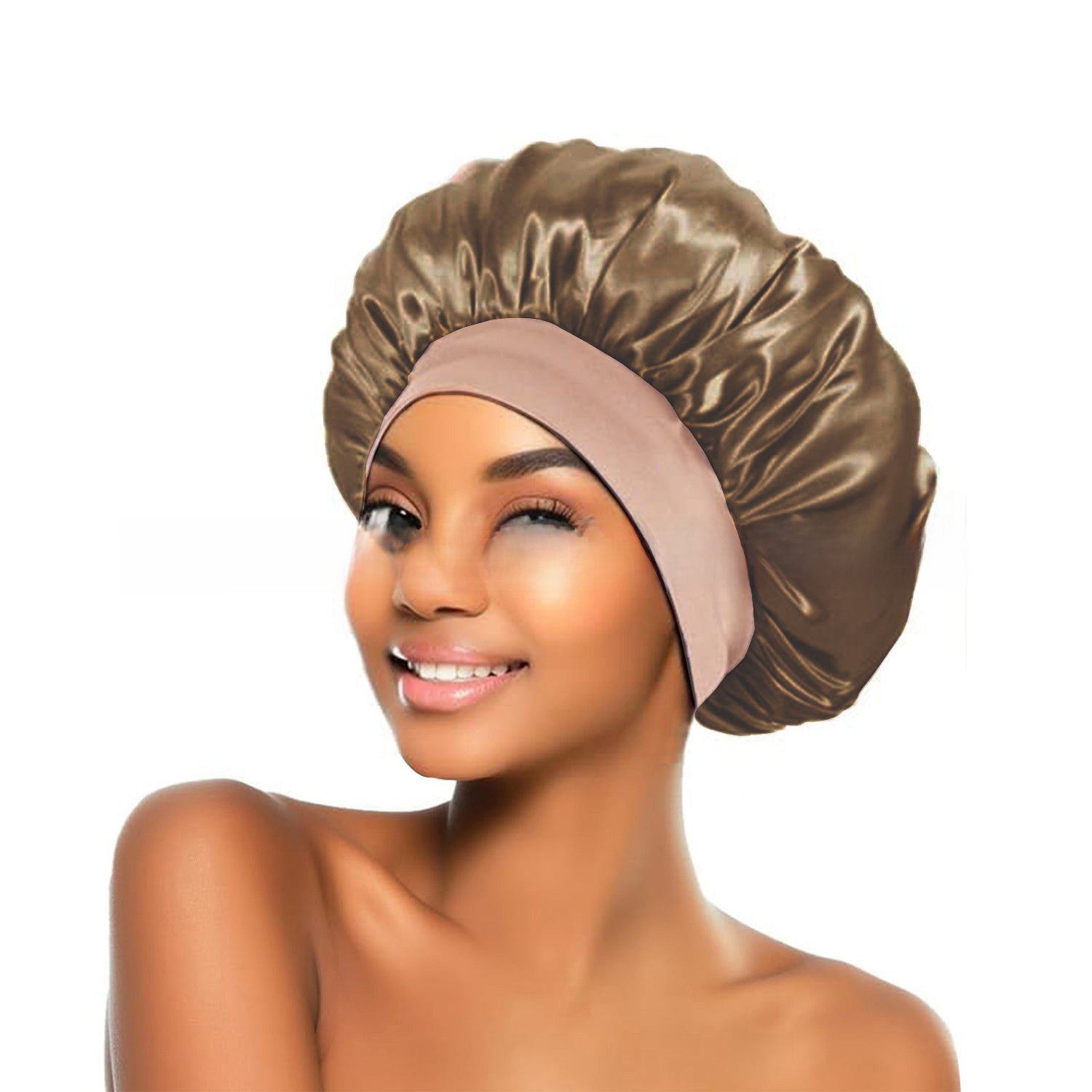 Wide Brim Stretchy Bonnet