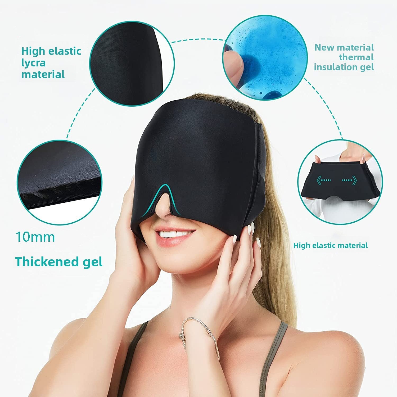 Reusable Hot Cold Therapy Head Cover
