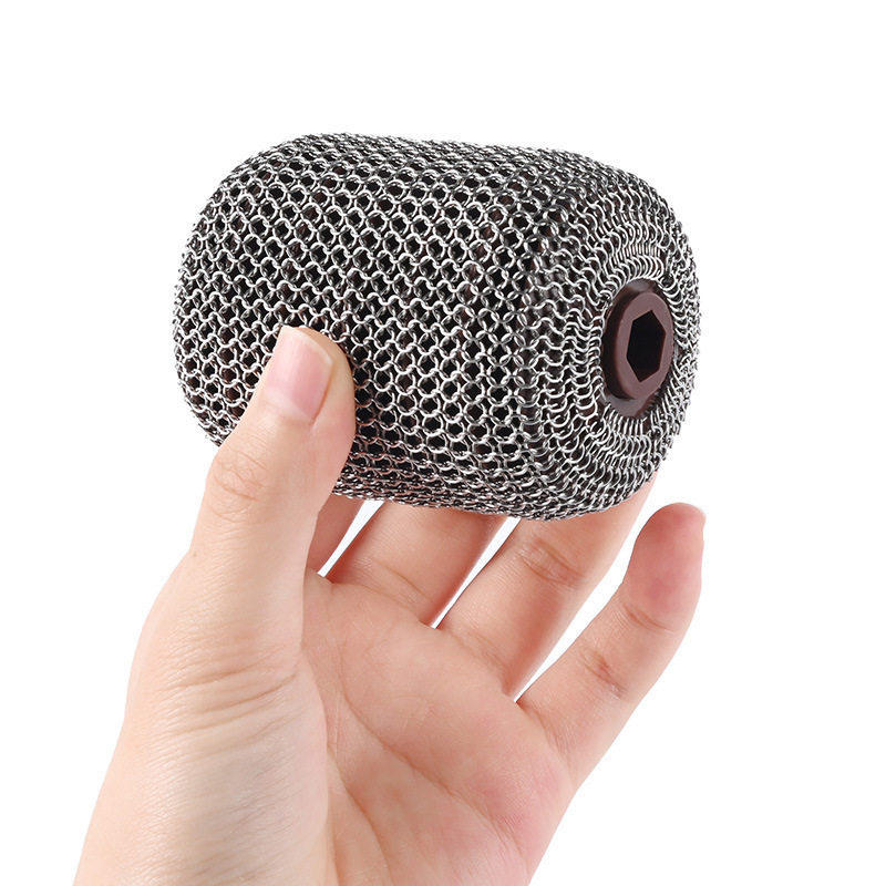 Rechargeable Stainless Steel Roller Grill Brush