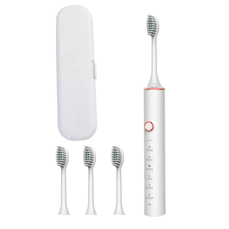 USB Rechargeable Sonic Electric Toothbrush with Multiple Cleaning Modes