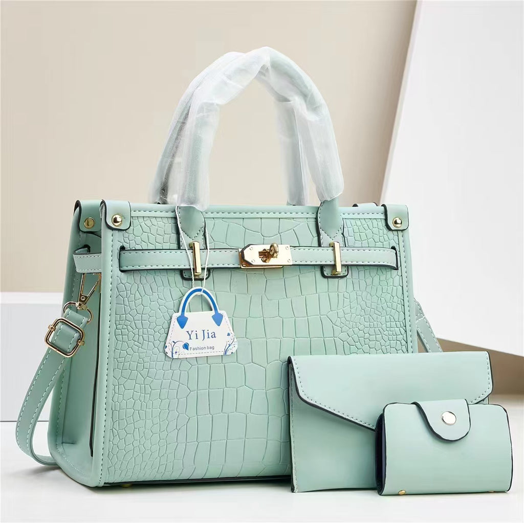 Macaron Three-Piece Fashion Handbag