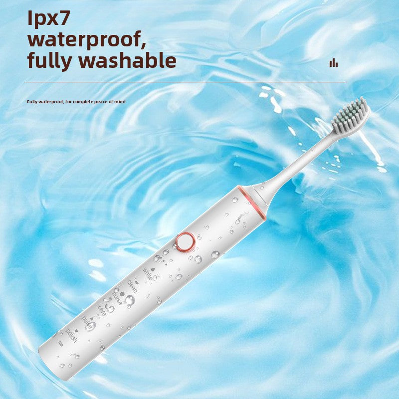 USB Rechargeable Sonic Electric Toothbrush with Multiple Cleaning Modes