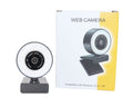 HD Webcam with Fill Light & Built-in Mic – 1080P, 2K & 4K