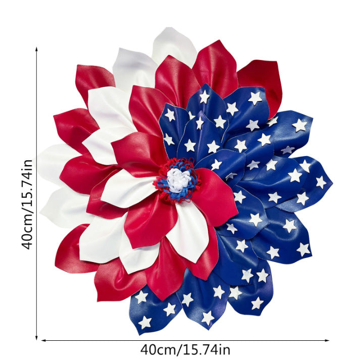 Patriotic Independence Day Wreath
